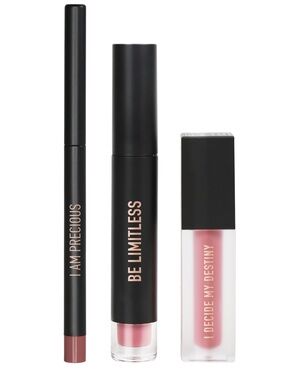 RealHer NIB Lip Kit "I Can & I Will" (Mauves)SET OF 3 - $36 RETAIL